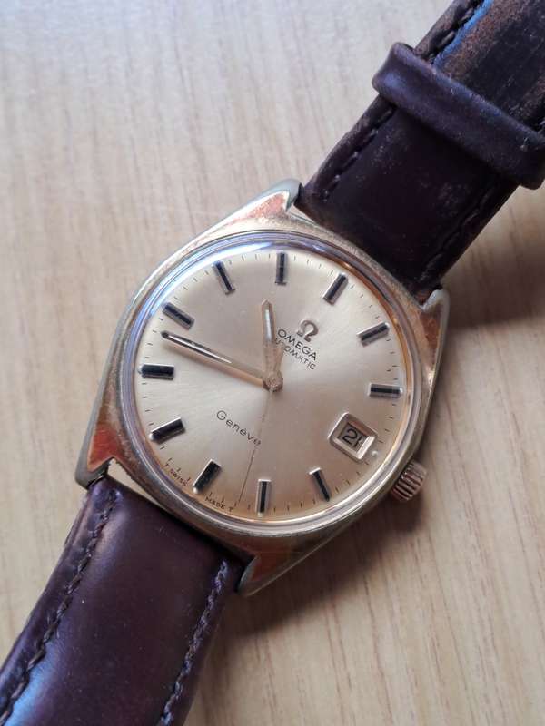 Vintage men`s omega automatic watch
