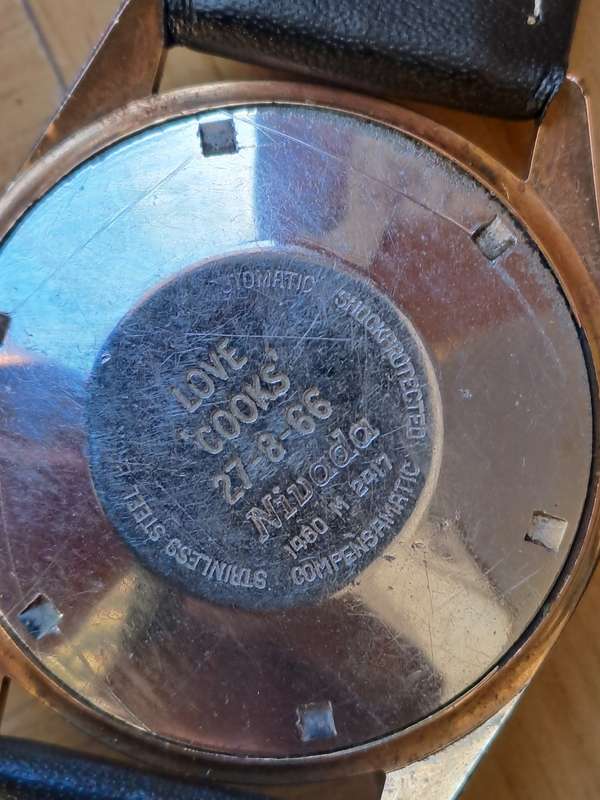 Vintage men`s Nivada automatic