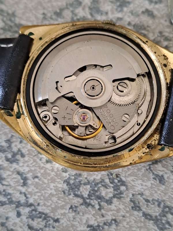 Vintage men`s seiko automatic