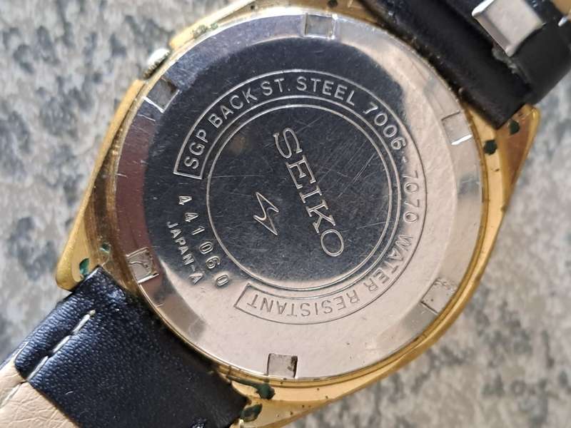 Vintage men`s seiko automatic