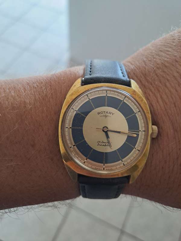 Vintage men`s rotary