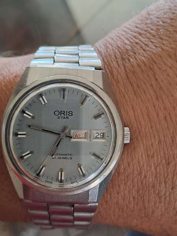Vintage men`s oris automatic