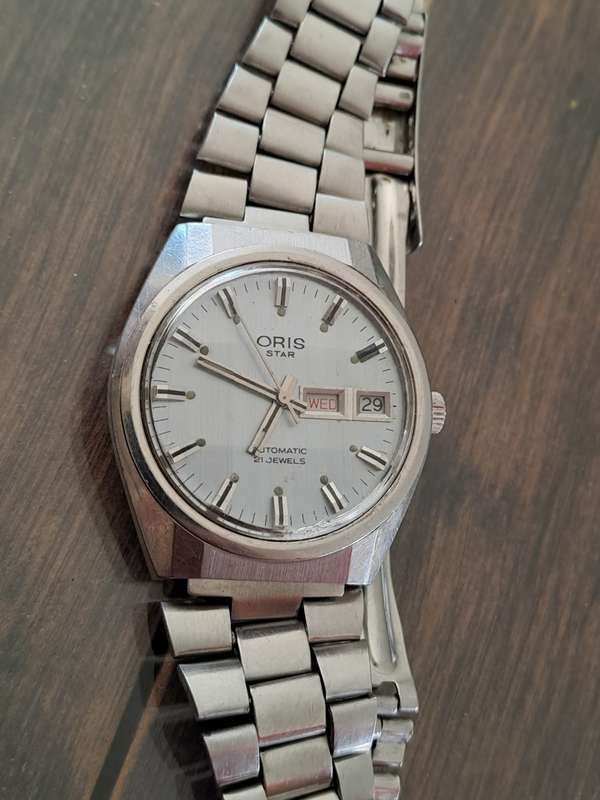 Vintage men`s oris automatic