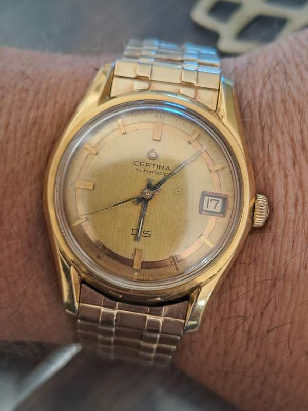Vintage men`s certina DS automatic