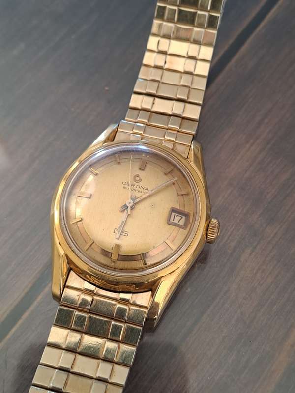 Vintage men`s certina DS automatic