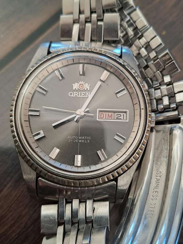 Vintage men`s Orient automatic