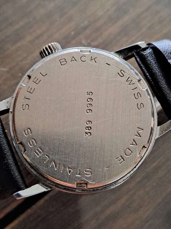 Vintage men`s rotary sub dial