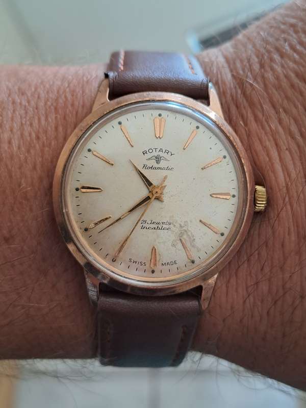 Vintage men`s rotary