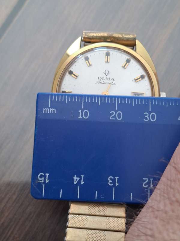 Vintage men`s olma automatic
