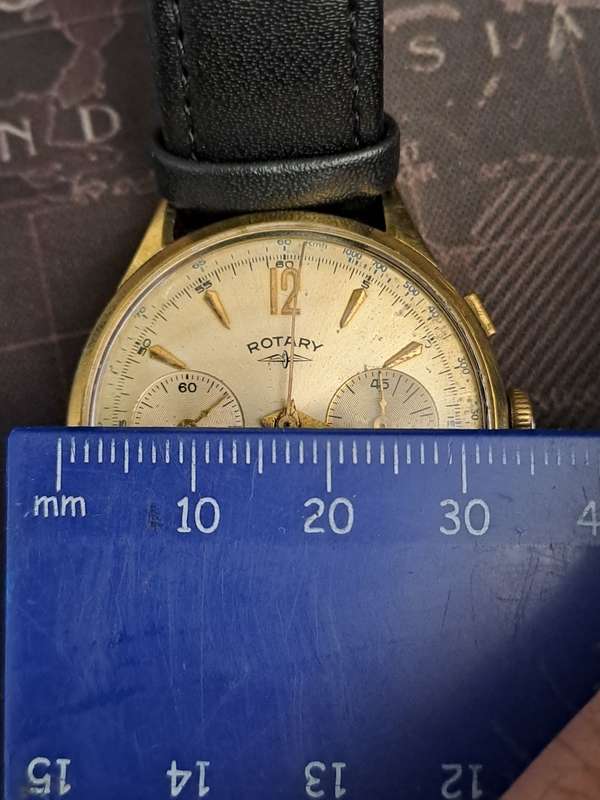 Vintage men`s rotary chronograph