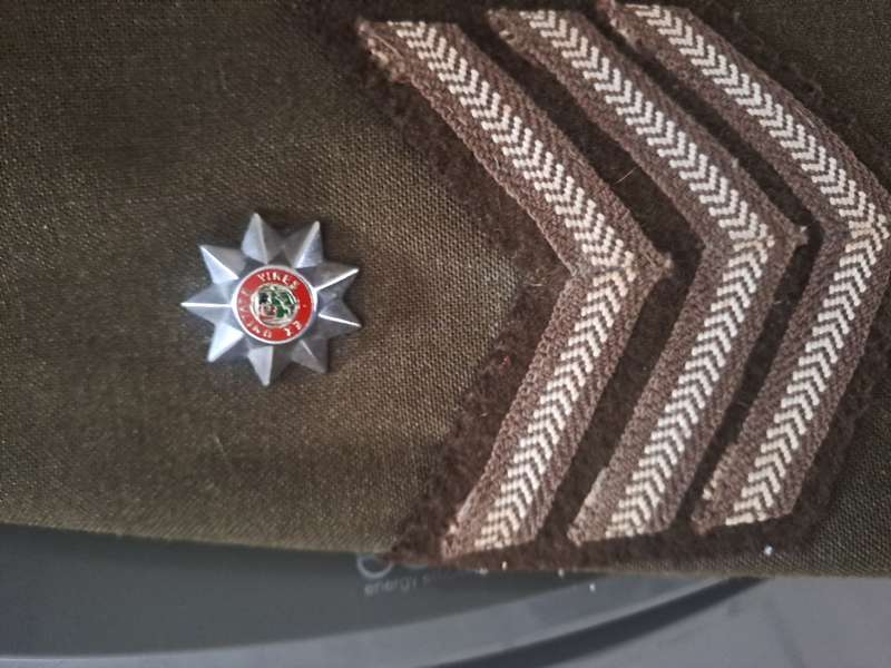 Vintage military medals and clothing ect