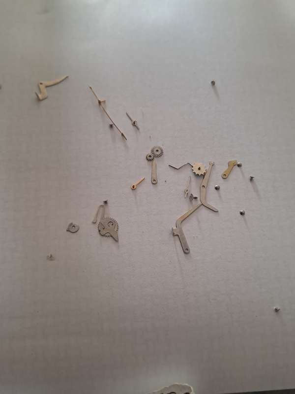Vintage watch parts