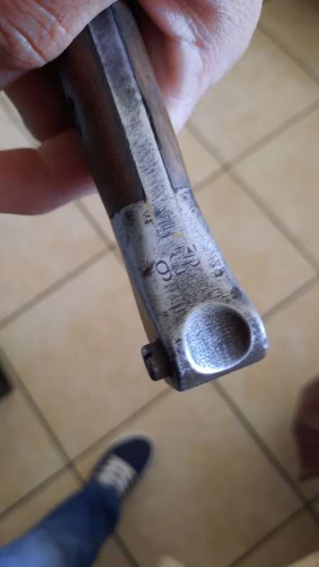 boer war bayonet plus army rifle cleaning kit