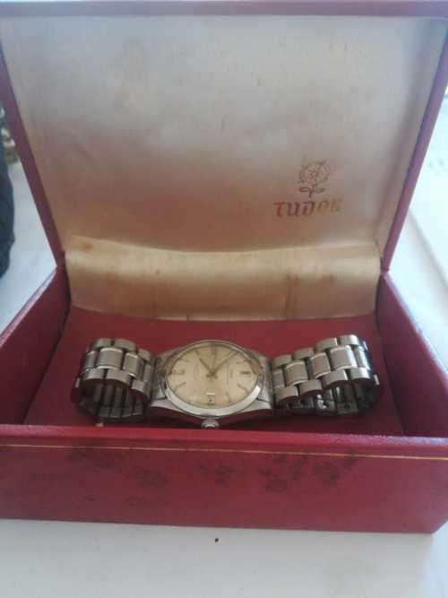vintage men's automatic Tudor prince oysterdate rotor self-winding watch