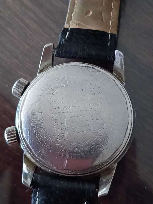 vintage men's NIVIA PRECISION  automatic diveing watch