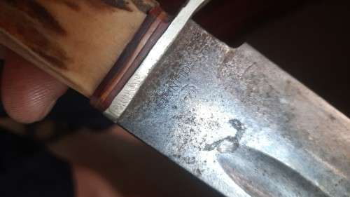 old vintage knife