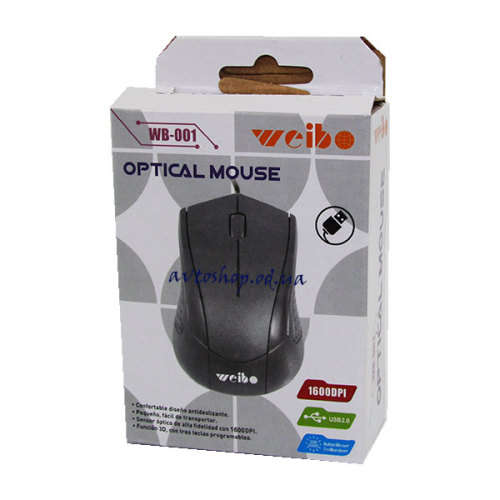 Bulk from 6//Brand new Weibo WB-001 Optical Mouse