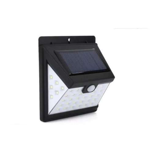 Bulk of 6 // 40 LED Solar Powered LED Wall Lights 2 modes