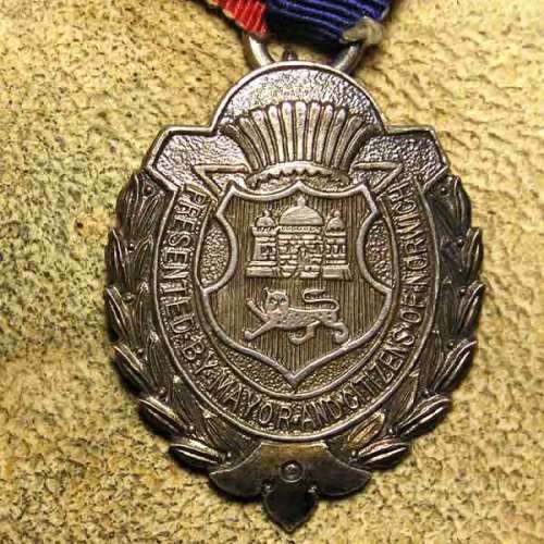 Boer War Tribute Medal from Norwich to Volunteers in South Africa 1899-1901 * RARE *