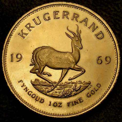 Krugerrand 1969 1oz Fine Gold