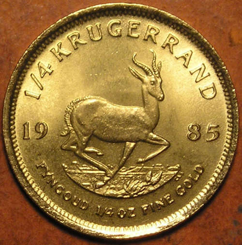 1985 Quarter Gold Krugerrand