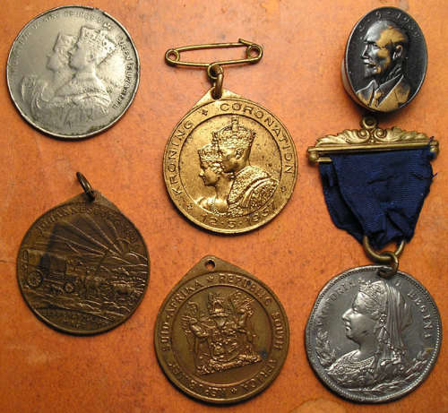 Collection of Six (x 6) Medals and Badges (#5)