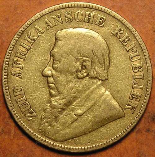 ZAR: 1897 Paul Kruger Gold Pond