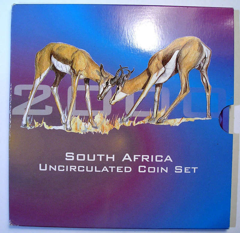 Five (x5) Uncirculated Coin Set: 2000, 2001, 2002, 2003 & 2004