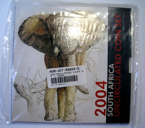 Five (x5) Uncirculated Coin Set: 2000, 2001, 2002, 2003 & 2004