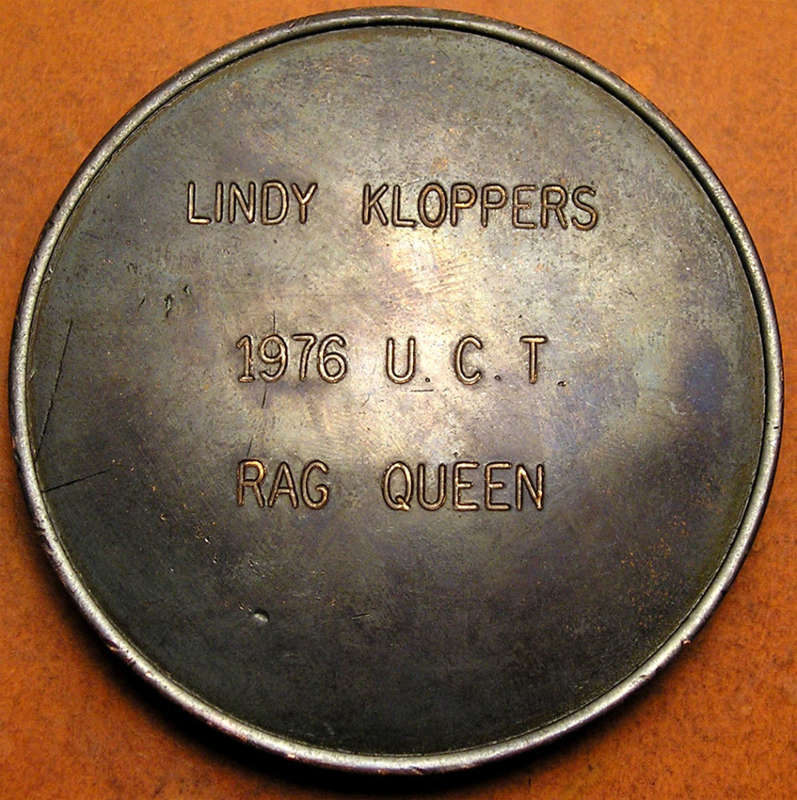 1976 Cape Town Mayor John Tyers / U.C.T Rag Queen Lindy Kloppers