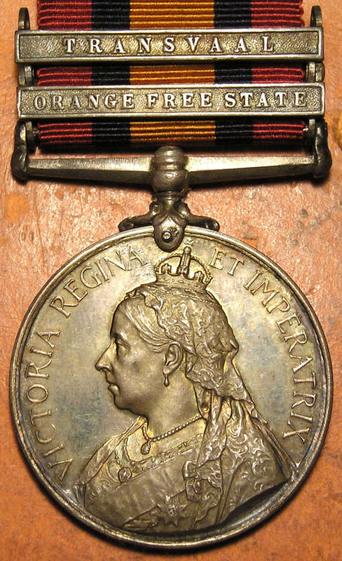 Boer War QSA Medal to Saddler Corporal SH Fearn SA Light Horse