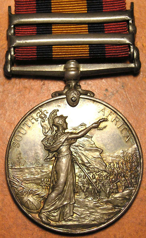 Boer War QSA Medal to Saddler Corporal SH Fearn SA Light Horse