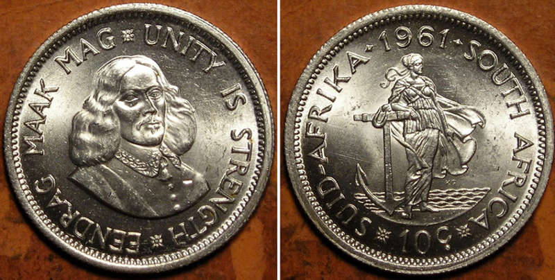 14 x Silver 10 Cents: 1961x1; 1962x2, 1963x9, 1964x2 * HIGH GRADE *