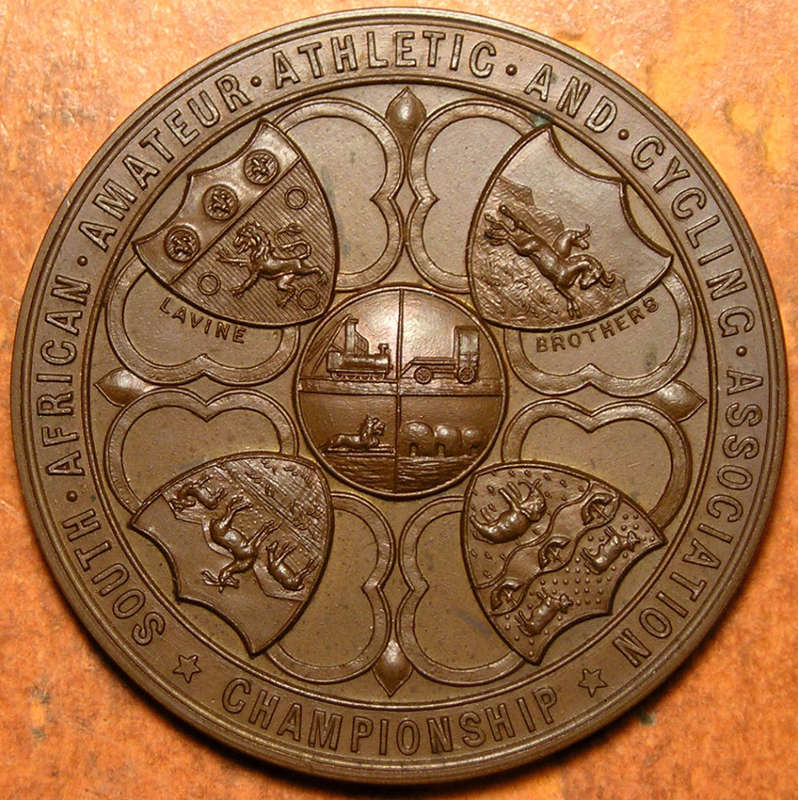 South African Amateur Athletic and Cycling Association Award Medal
