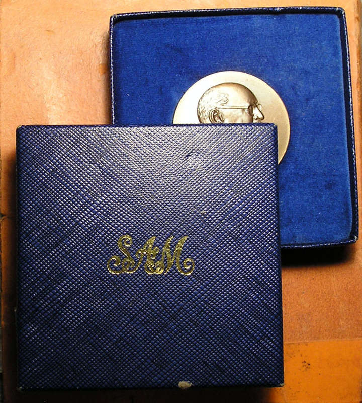 Prime Minister Dr. D.F. Milan Birth Centenary 1874-1974 Cased Medal
