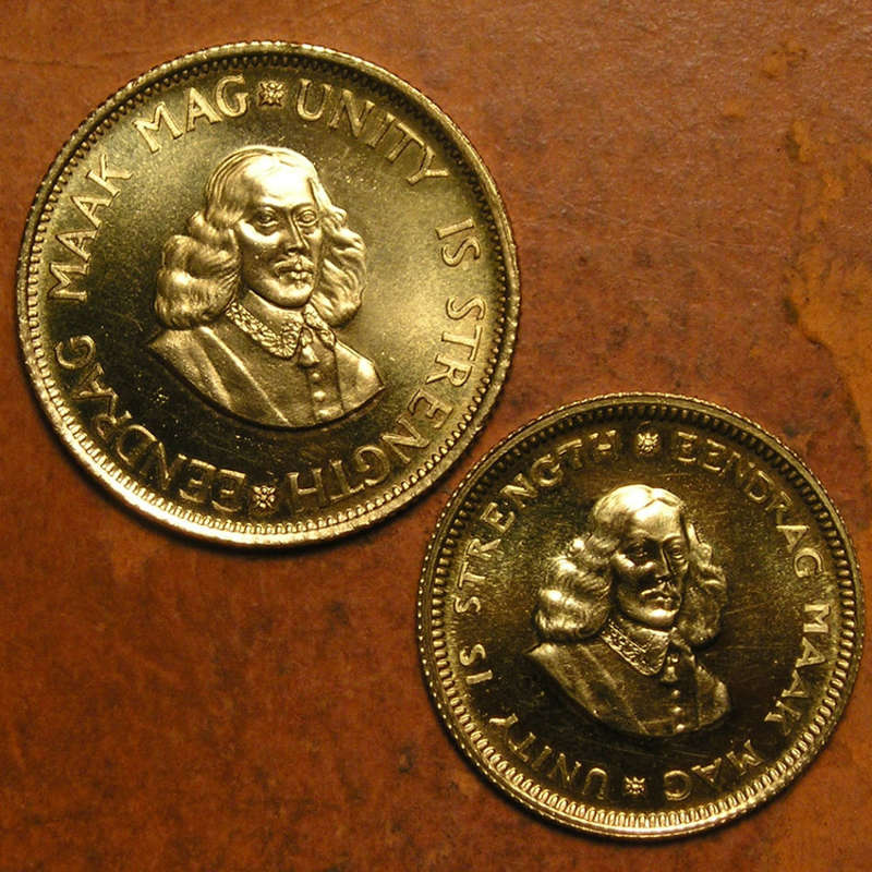 1965 Long Proof Set with Silver Rand and Two Gold Coins