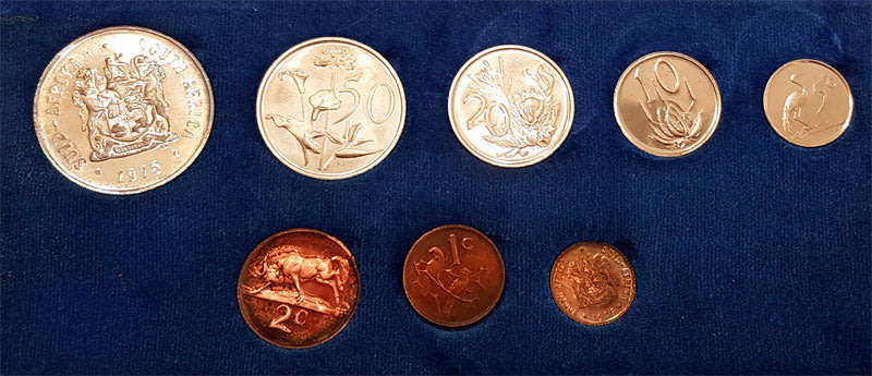 1975 Short Proof Set in SAM Case with Silver Rand