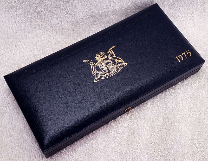 1975 Short Proof Set in SAM Case with Silver Rand