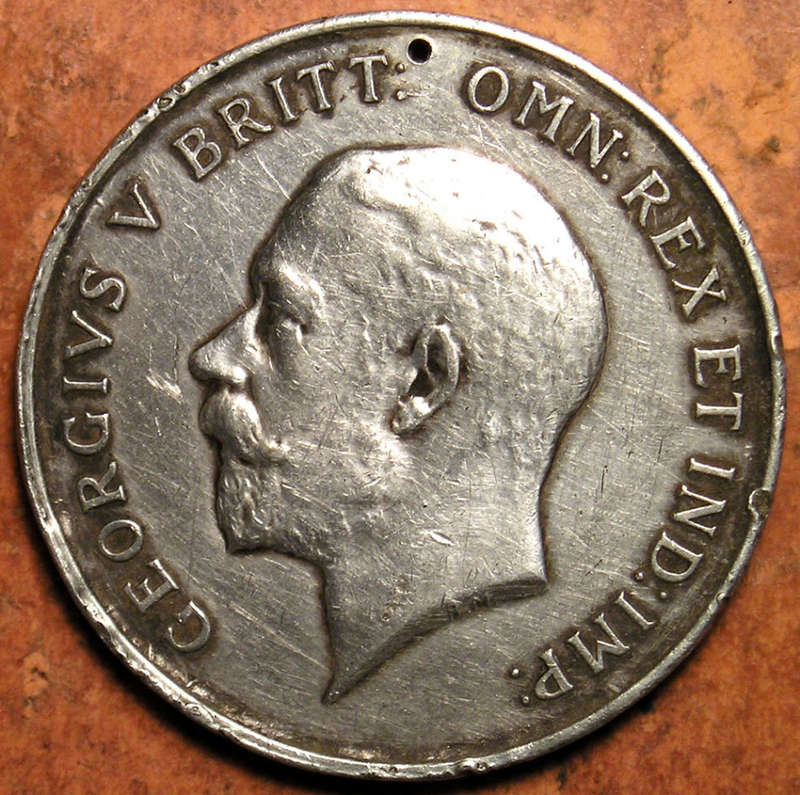 WWI Silver War Medal (Disk Only) to Indian in South African Medical Corps