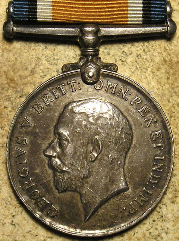 WWI War and Victory Medal Pair, T.F. de Beer, 7th SAI