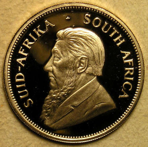 1980 Gold Full 1 oz Krugerrand in SAM Case * PROOF *