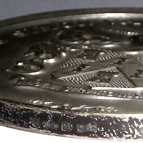 1973 Paul Kruger`s Farmhouse `Boekenhoutfontein` Large Silver Medal in Case.* RARE *