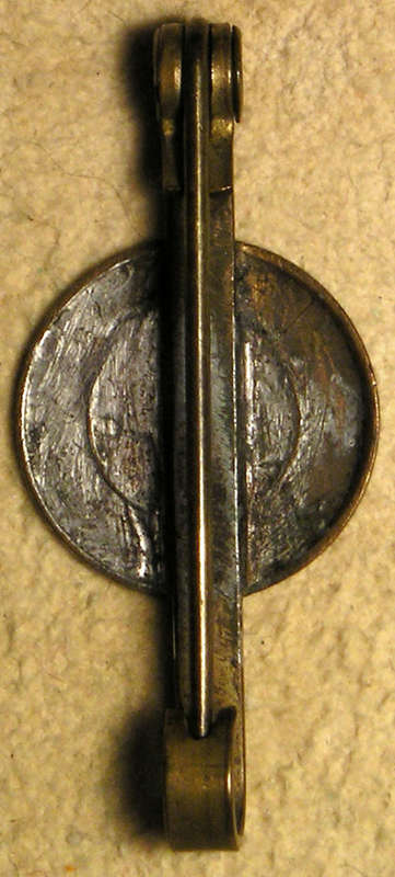 Z.A.R. Circa 1895 Tie Pin with Paul Kruger Medal