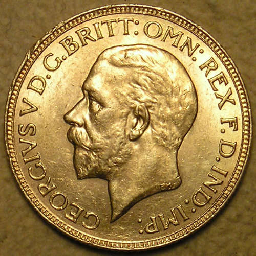 South Africa: 1930-SA King George V Gold Sovereign