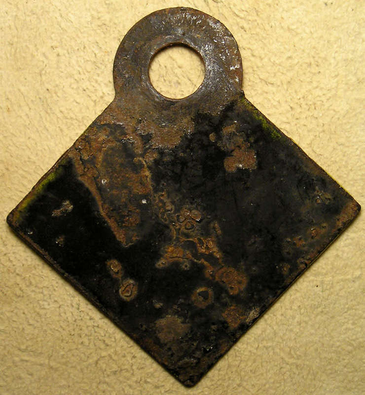 Durban 1957 Private Cycle License Tag