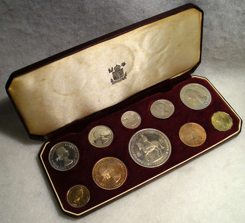 Great Britain: 1953 Queen Elizabeth II Coronation Proof Set