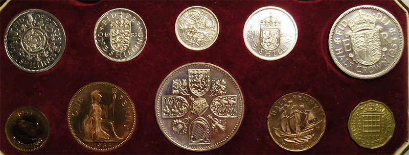 Great Britain: 1953 Queen Elizabeth II Coronation Proof Set