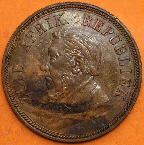 ZAR: 1892 Kruger Penny