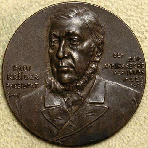 Boer War "DAPPERE STRIJDERS" Kruger Medal