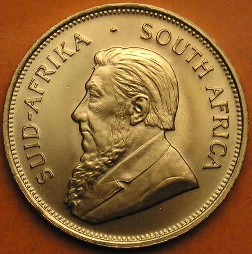 Full 1oz Gold Krugerrand 1974